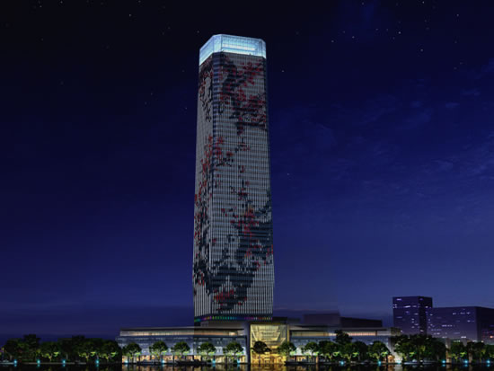 宜興東氿大廈效果展示圖